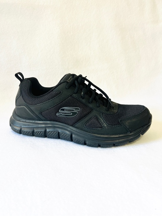 Skechers Other - Skechers Track-Scloric Sneakers Men’s Wide Fit Size 9 Black Lightweight Athletic
